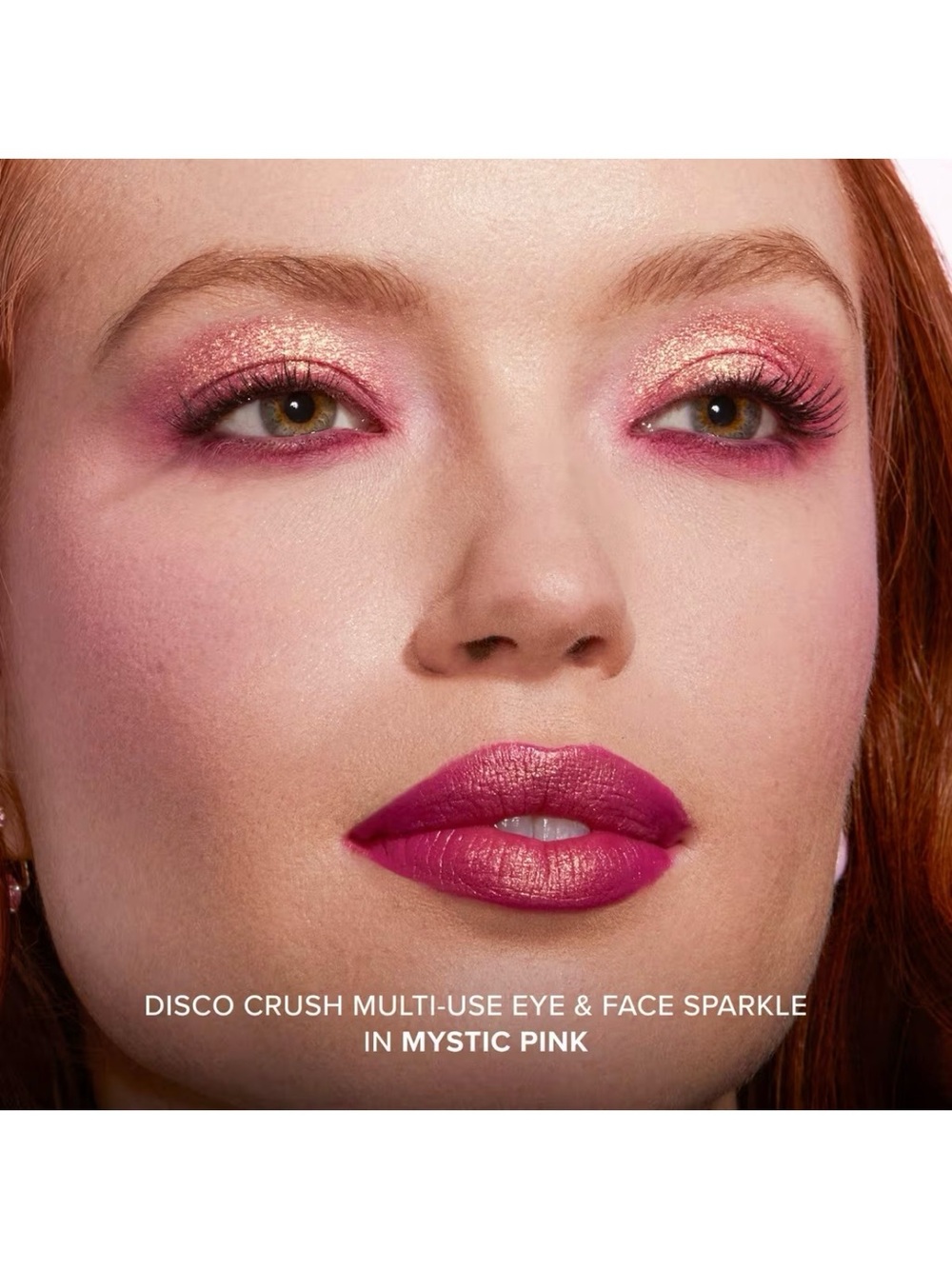 Too Faced Mystic Pink Disco Crush Multi Use Eye & Face Sparkle - Picture 4 of 8
